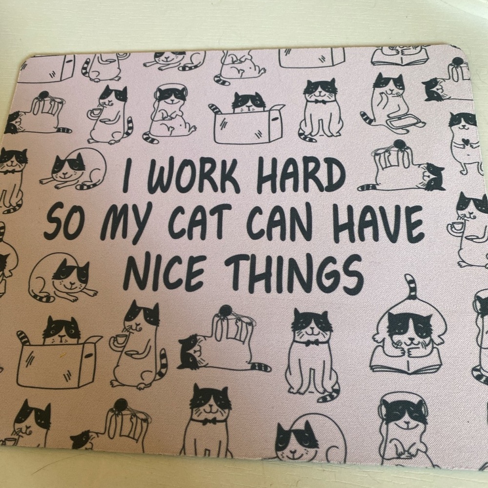 Unused Cat Mousepad